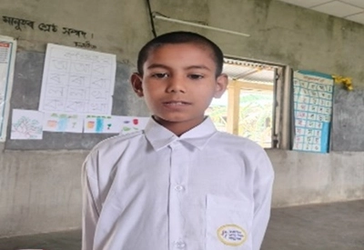 After attending a motivational camp, Karimul Ali from Baksa district is back in school.