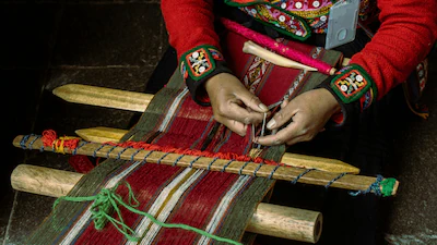The future of Indian textiles will depend not only on protecting centuries-old techniques but also on ensuring the people behind them can build viable businesses. (Image: Canva) The future of Indian textiles will depend not only on protecting centuries-old techniques but also on ensuring the people behind them can build viable businesses. (Image: Canva)