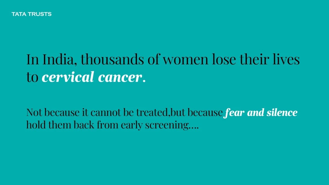Early Screening Saves Lives | Cervical Cancer | Khud Se Jeet | Tata Trusts 