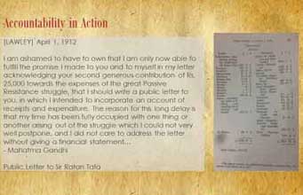 The relationship between Mahatma Gandhi and the House of Tatas 