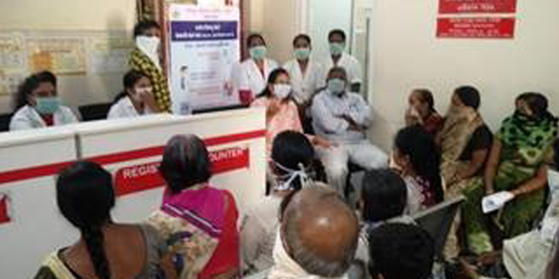 The Trusts’ team members are also training health care personnel on Covid vaccination guidelines, microplanning and logistics The Trusts’ team members are also training health care personnel on Covid vaccination guidelines, microplanning and logistics