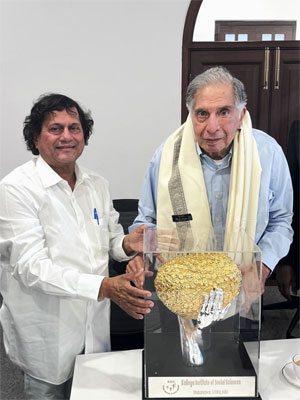 Ratan N. Tata receives prestigious Kalinga Institute of Social Sciences Humanitarian Award 2021