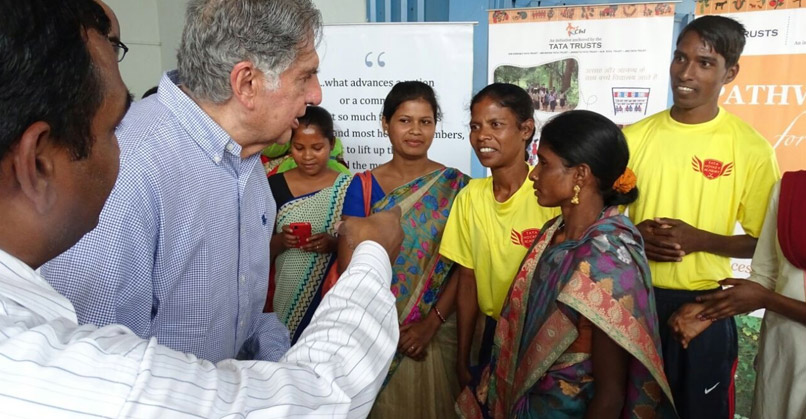 Leading with purpose: Ratan N. Tata at work