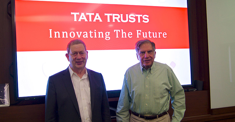 Leading with purpose: Ratan N. Tata at work