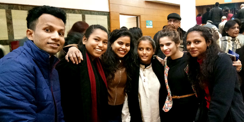 Confident and independent youngsters who have been supported by the Tata Trusts’ Aftercare Outreach Programme
