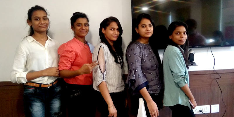 Confident and independent youngsters who have been supported by the Tata Trusts’ Aftercare Outreach Programme