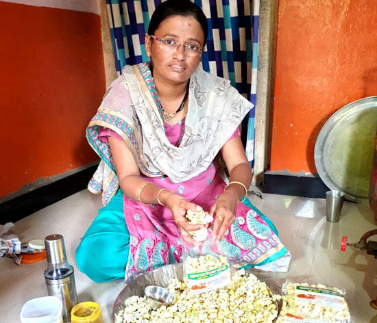 From pickles to popcorn, Asiya sells her products through the Internet