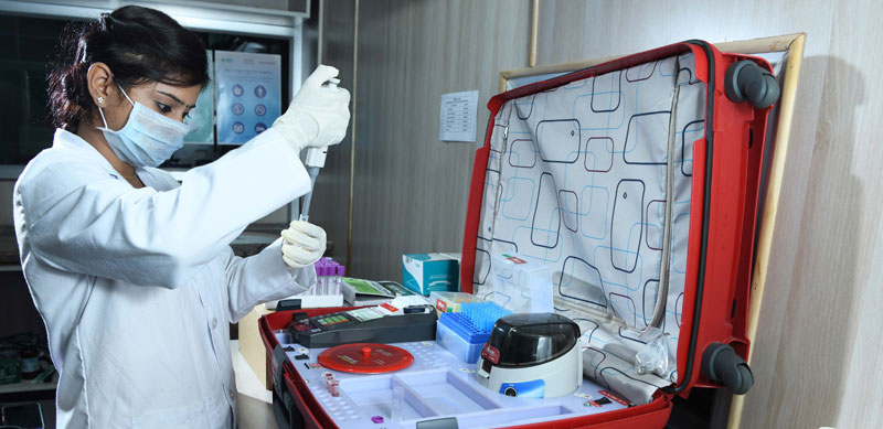 A doctor’s diagnostic kit