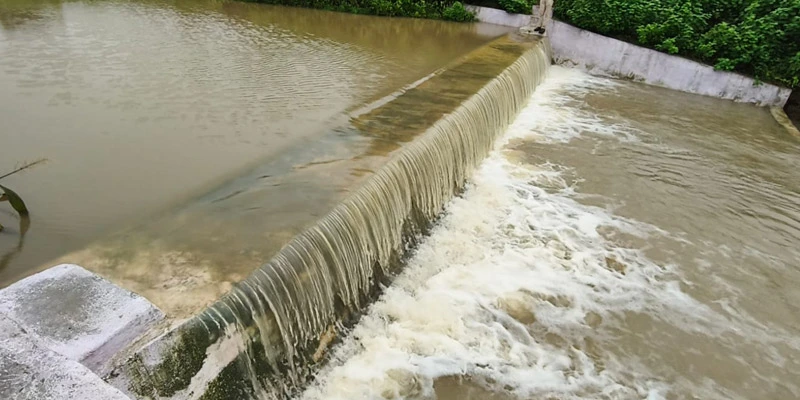 A check dam built by Kalike, a Tata Trusts’ associate organisation, has renewed life in Tatalgera village in Karnataka.