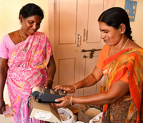 The community members greatly benefitted from the increased nutrient value in the fortified rice received through the PDS