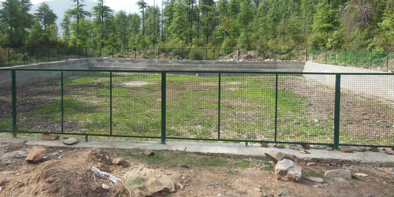 The catchment area prepared for revival