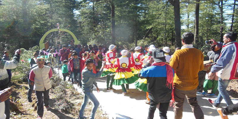 A festive scene as Dayarani lake was handed over to the community