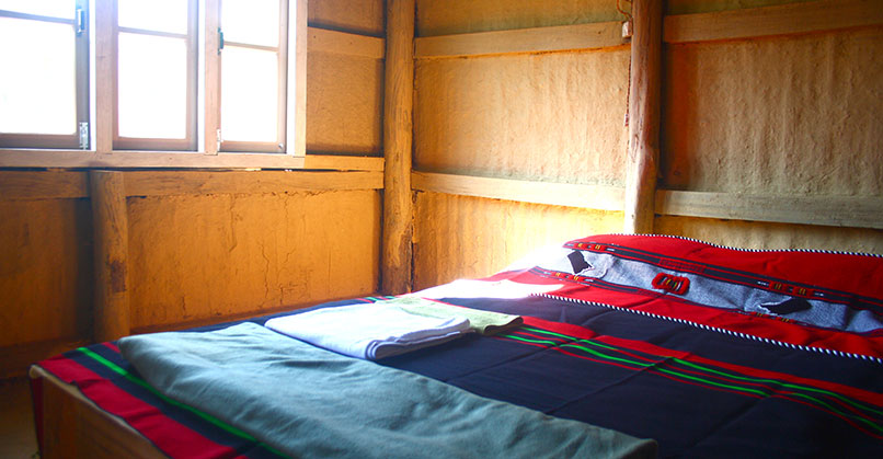A homestay room