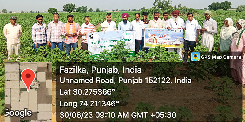 An exposure visit for farmers on SPLAT
