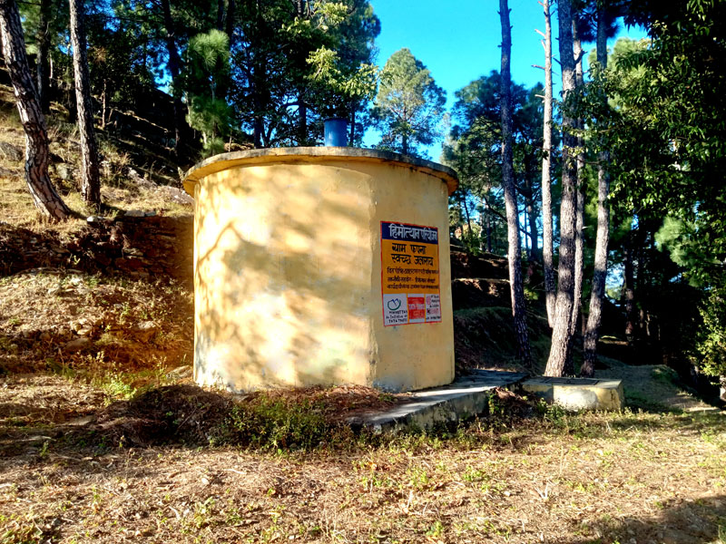 Fafna’s new water distribution tank