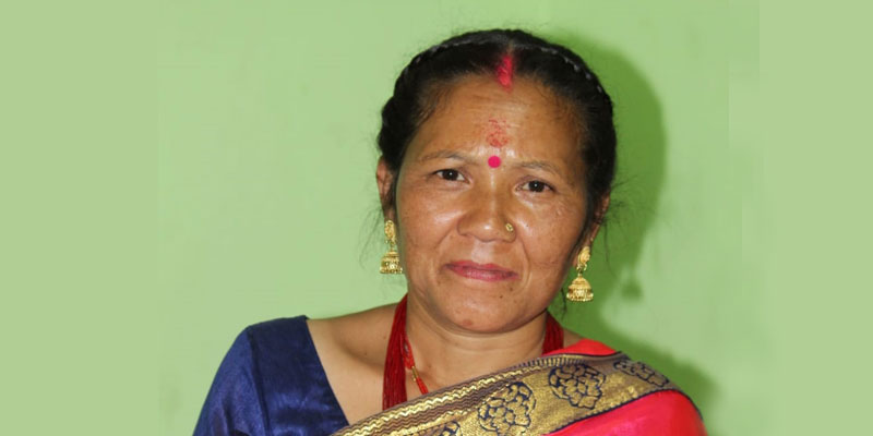 Ms Beena Devi, President, Bandal Ghati Sawayat Sahakarita