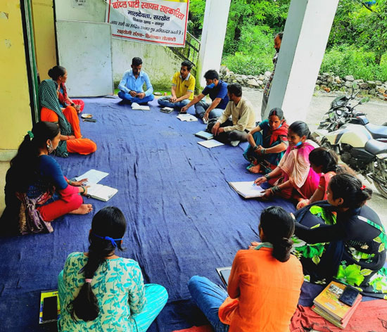 Women actively participate in the activities of the Bandal Ghati Sawayat Sahakarita. Women actively participate in the activities of the Bandal Ghati Sawayat Sahakarita.
