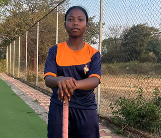 Nupur Bhengra at the CInI Regional Development Centre (RDC) in Bichna — a key step in her journey before progressing to SAI Hazaribagh.