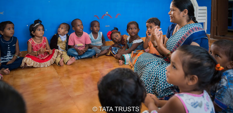 Glimpses of an integrated transformation of an anganwadi