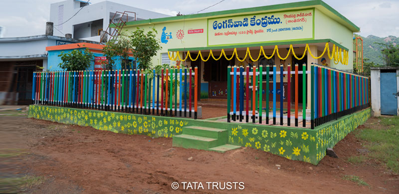 Glimpses of an integrated transformation of an anganwadi