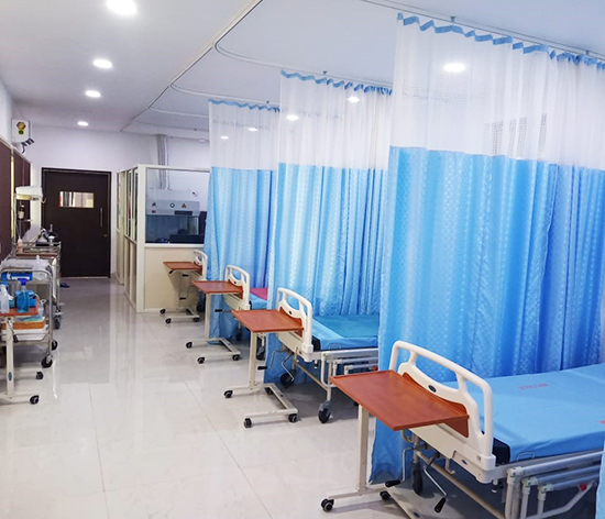 The chemo block at the Day Care Centre has been critical to the efforts to provide effective cancer care