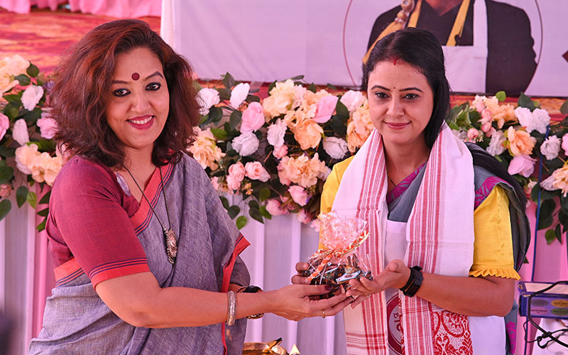 (L – R) Ms. Shilpi Ghosh, Communications, Tata Trusts & Masterchef Santa Sarmah