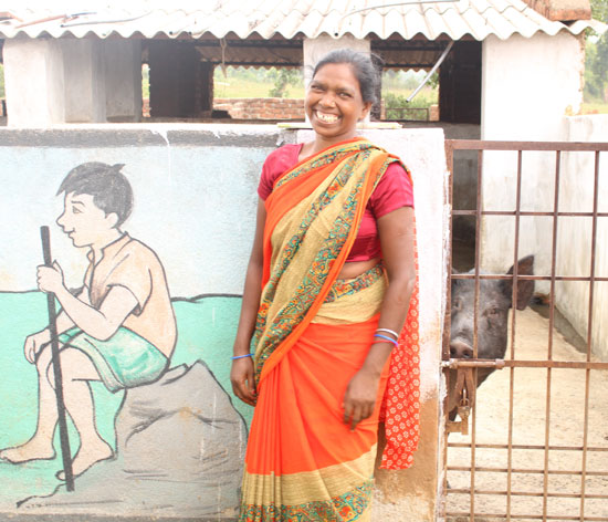 Shanti Devi Soren's life has seen a dramatic turnaround thanks to the Lakhpati Kisan: Smart Village programme, which has transported her family from penury to plenty