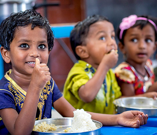 Fortified rice helps address micronutrient deficiency in children