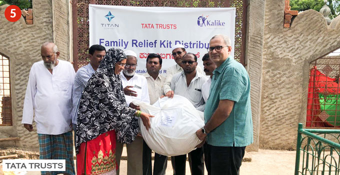 A separate cell took note of the concerns of families that were not on the list. Genuinely affected families were included as beneficiaries and given relief kits. The kits included essentials such as blankets, towels, clothes, candles, matchsticks and sanitary napkins. A separate cell took note of the concerns of families that were not on the list. Genuinely affected families were included as beneficiaries and given relief kits. The kits included essentials such as blankets, towels, clothes, candles, matchsticks and sanitary napkins.