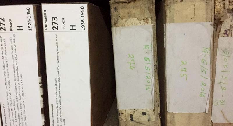 Old and new files at the Mumbai Police Archives__Image credit_Gayatri Kamath (Tata Trusts Horizons Magazine)