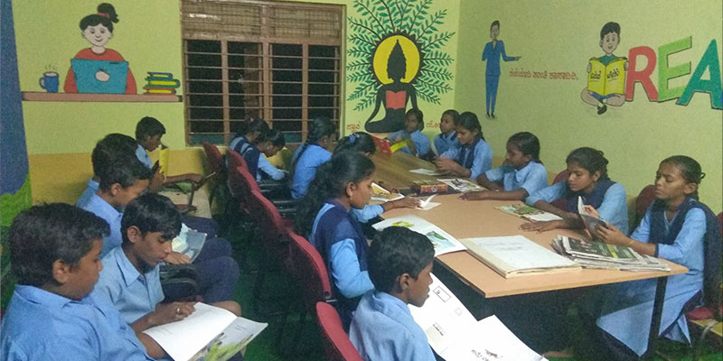 Children in Balichakra now visit their local library after school hours