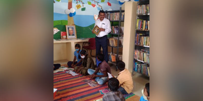 These community libraries now have a dedicated section for children's books and are run by well-trained librarians