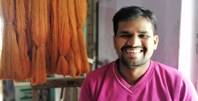 “Continue your good work, says Babuli Das, a weaver from the Gopalpur cluster, Odisha. “Antaran might face hostility from middlemen due to the reach it has provided to ordinary artisans. Our associates too are happy since they have never been so promptly paid in their career as weavers.”