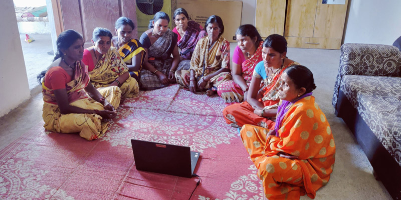 Goat management training for SHG members in Mukindpur village of Ner block in Yavatmal district
