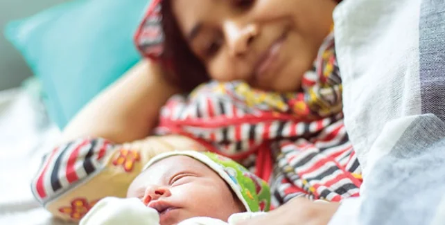 Through these interventions, the Tata Trusts seek to improve the nutritional status of women and young children by increasing the intake of energy- and nutrient-dense foods, improving dietary adequacy, food frequency and dietary diversity, supporting improved gestational weight gain and birth outcomes, and reducing the prevalence of stunting, underweight and wasting among children. illustration
