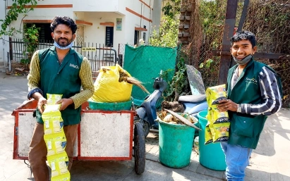 Strengthening Livelihoods of Waste Workers illustration