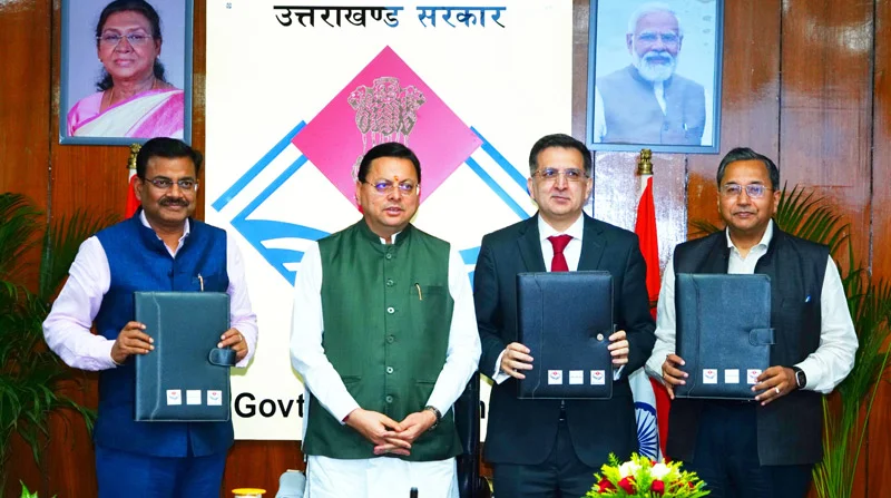 Tata Trusts and Uttarakhand Government partnership signing