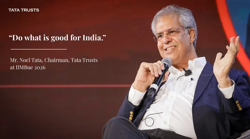 Fireside Chat: Mr Noel Tata, Chairman, Tata Trusts,  IIMBue  Leadership Conclave