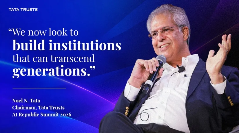 Mr. Noel Tata in Conversation with Arnab Goswami | The Republic Summit 2026 | Tata Trusts