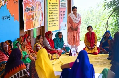 Success of Sakhis: Building Community Outreach: campaign visual
