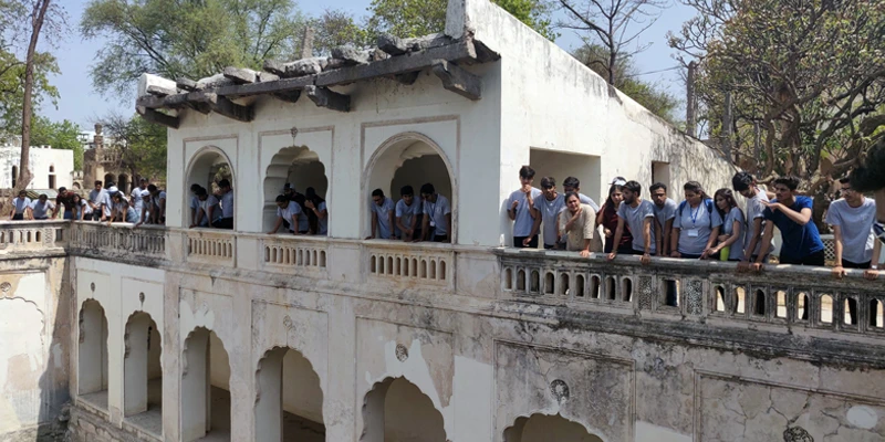 Heritage walks at the Badi Baoli.