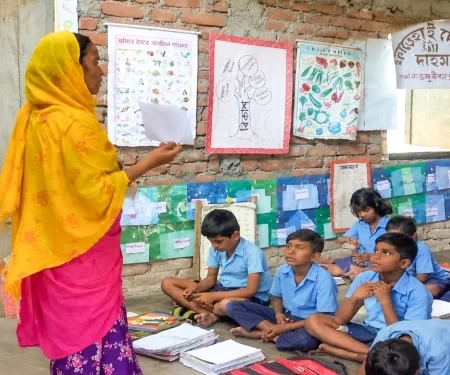 Bringing Children Back To School In Assam