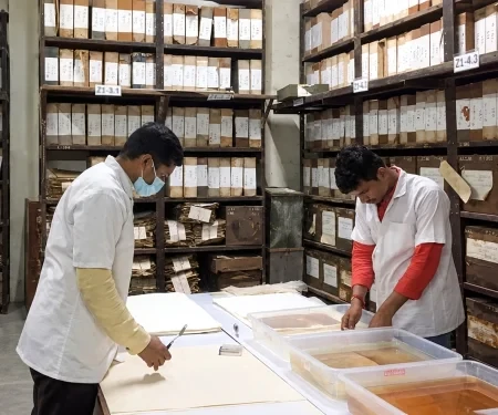 Training Police Volunteers In Best Practices Of Archiving And Paper Conservation