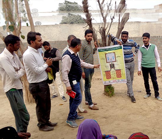 Step-by-step instructions ease the challenges of building a toilet for Mansa villagers Step-by-step instructions ease the challenges of building a toilet for Mansa villagers